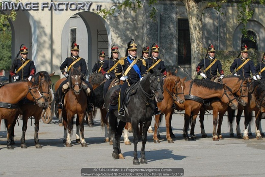 2007-04-14 Milano 114 Reggimento Artiglieria a Cavallo